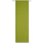 Grüne Schiebegardinen & Schiebevorhänge aus Polyester mit Klettband 