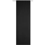Schwarze Schiebegardinen & Schiebevorhänge aus Textil mit Klettband 