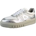 Silberne Art Low Sneaker für Damen Größe 40 