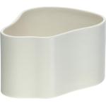 Weiße Moderne 16 cm Runde Pflanzschalen Glänzende aus Keramik Indoor 
