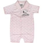 Artesania Cerda Baby-Mädchen Pelele Single Jersey Snoopy Strampler, Pink (Rosa C07), One Size (Herstellergröße: 1M)