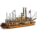 Reduzierte Modellschiffe aus Holz 