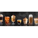 Reduzierte Cappuccinofarbene Moderne Küchen-Glasbilder mit Kaffee-Motiv aus Glas Querformat 