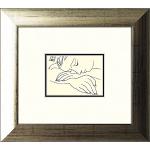 artissimo, Kunstdruck gerahmt, 35x39cm, AG3800, Pablo Picasso: Sleeping woman, Bild, Wandbild, Poster, Wanddekoration