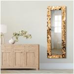 Dekospiegel ARTLAND "Farbenfrohe Natur" Spiegel beige (natur) gerahmter Ganzkörperspiegel, Wandspiegel, mit Motivrahmen, Landhaus