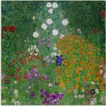 Grüne Im­pres­si­o­nis­tisch Artland Gustav Klimt Glasbilder 20x20 