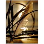 Goldene Artland Acrylglasbilder aus Glas Hochformat 60x80 