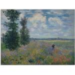 Bunte Impressionistische Artland Claude Monet Landschaftsbilder Querformat 60x80 