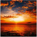 Orange Artland Sonnenaufgang Sonnenaufgang Bilder 30x30 