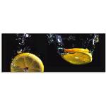 Zitronengelbe Motiv Artland Küchenrückwände selbstklebend Breite 100-150cm, Höhe 50-100cm, Tiefe 50-100cm 