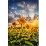 Artland Sonnenblumenbilder aus Holz 60x90 