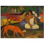Artland Paul Gauguin Rechteckige Alu-Dibond Bilder mit Tiermotiv aus Vinyl 