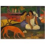 Moderne Artland Paul Gauguin Leinwanddrucke mit Tiermotiv handgemacht 