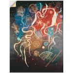 Bunte Moderne Artland Wassily Kandinsky Rechteckige Alu-Dibond Bilder aus Vinyl 90x120 