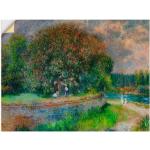 Grüne Im­pres­si­o­nis­tisch Artland Pierre-Auguste Renoir Kunstdrucke mit Baummotiv aus Vinyl Querformat 60x80 
