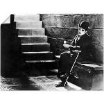 Schwarze Artland Charlie Chaplin Poster 60x80 