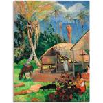 Bunte Artland Paul Gauguin Kunstdrucke Hochformat 30x40 