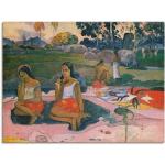 Bunte Moderne Artland Paul Gauguin Leinwanddrucke aus Metall handgemacht 60x80 