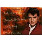 Rote Zeitgenössische Artland Elvis Presley Kunstdrucke Querformat 60x90 