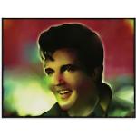 Rote Artland Elvis Presley Pop-Art Bilder 60x80 