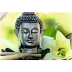 Wandbild ARTLAND "Entspannung und Ruhe mit Buddha" Bilder grün Kunstdrucke