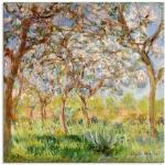 Grüne Impressionistische Artland Claude Monet Digitaldrucke 50x50 