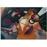 Bunte Artland Wassily Kandinsky Rechteckige Alu-Dibond Bilder aus Vinyl 50x70 