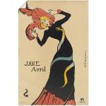 Braune Im­pres­si­o­nis­tisch Artland Toulouse Lautrec Kunstdrucke Hochformat 80x120 