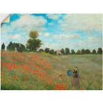 Grüne Impressionistische Artland Claude Monet Rechteckige Digitaldrucke aus Vinyl 90x120 