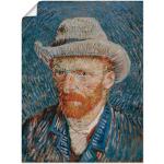 Blaue Impressionistische Artland Van Gogh Kunstdrucke aus Papier Hochformat 30x40 