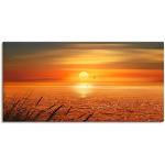 Orange Artland Sonnenaufgang Rechteckige Sonnenaufgang Bilder aus Vinyl 