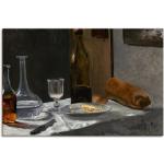 Graue Impressionistische Artland Claude Monet Kunstdrucke Querformat 20x30 