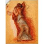 Braune Im­pres­si­o­nis­tisch Artland Pierre-Auguste Renoir Kunstdrucke aus Vinyl Hochformat 30x40 