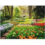 Bunte Zeitgenössische Artland Tulpenbilder mit Tulpenmotiv Querformat 30x40 
