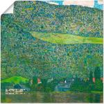 Grüne Art Deco Artland Gustav Klimt Quadratische Kunstdrucke aus Papier 70x70 
