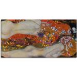 Bunte Art Deco Artland Gustav Klimt Leinwandbilder Querformat 30x60 