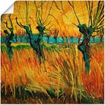 Gelbe Impressionistische Artland Van Gogh Quadratische Kunstdrucke aus Papier 30x30 