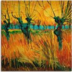 Gelbe Im­pres­si­o­nis­tisch Artland Van Gogh Quadratische Kunstdrucke 100x100 