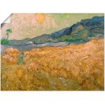 Gelbe Impressionistische Artland Van Gogh Kunstdrucke aus Papier Querformat 