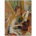Bunte Im­pres­si­o­nis­tisch Artland Pierre-Auguste Renoir Kunstdrucke Hochformat 60x80 