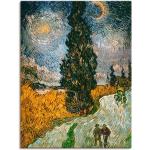 Grüne Im­pres­si­o­nis­tisch Artland Van Gogh Kunstdrucke Hochformat 60x80 