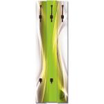 Grüne Motiv Artland Wandgarderoben Design aus Gusseisen Breite 100-150cm, Höhe 100-150cm, Tiefe 0-50cm 