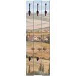 Beige Motiv Artland Wandgarderoben Design aus Gusseisen Breite 100-150cm, Höhe 100-150cm, Tiefe 0-50cm 