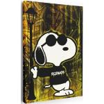 Reduzierte Moderne Die Peanuts Snoopy XXL Leinwandbilder 30x40 