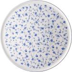 Blaue Blumenmuster Vintage Arzberg Blaublüten Runde Tortenplatten aus Porzellan mikrowellengeeignet 