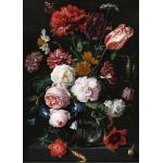 Schwarze AS Creation Blumenleinwandbilder 50x70 