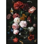 Schwarze AS Creation Blumenleinwandbilder 50x70 