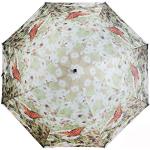 AS4HOME Regenschirm - Stockschirm - Schmetterlinge Blumenwiese Naturmotive