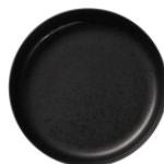 ASA COPPA Gourmetteller kuro 22 cm (schwarz)