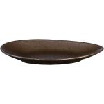 ASA Cuba ovale Platte 24,6 cm marone